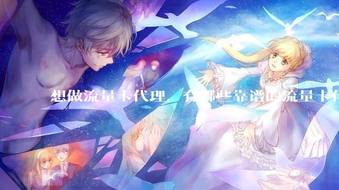 想做流量卡代理，有哪些靠谱的流量卡代理平台？